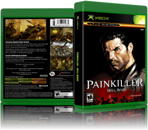 Painkiller - Hell Wars (USA)3D Boxes Back Front